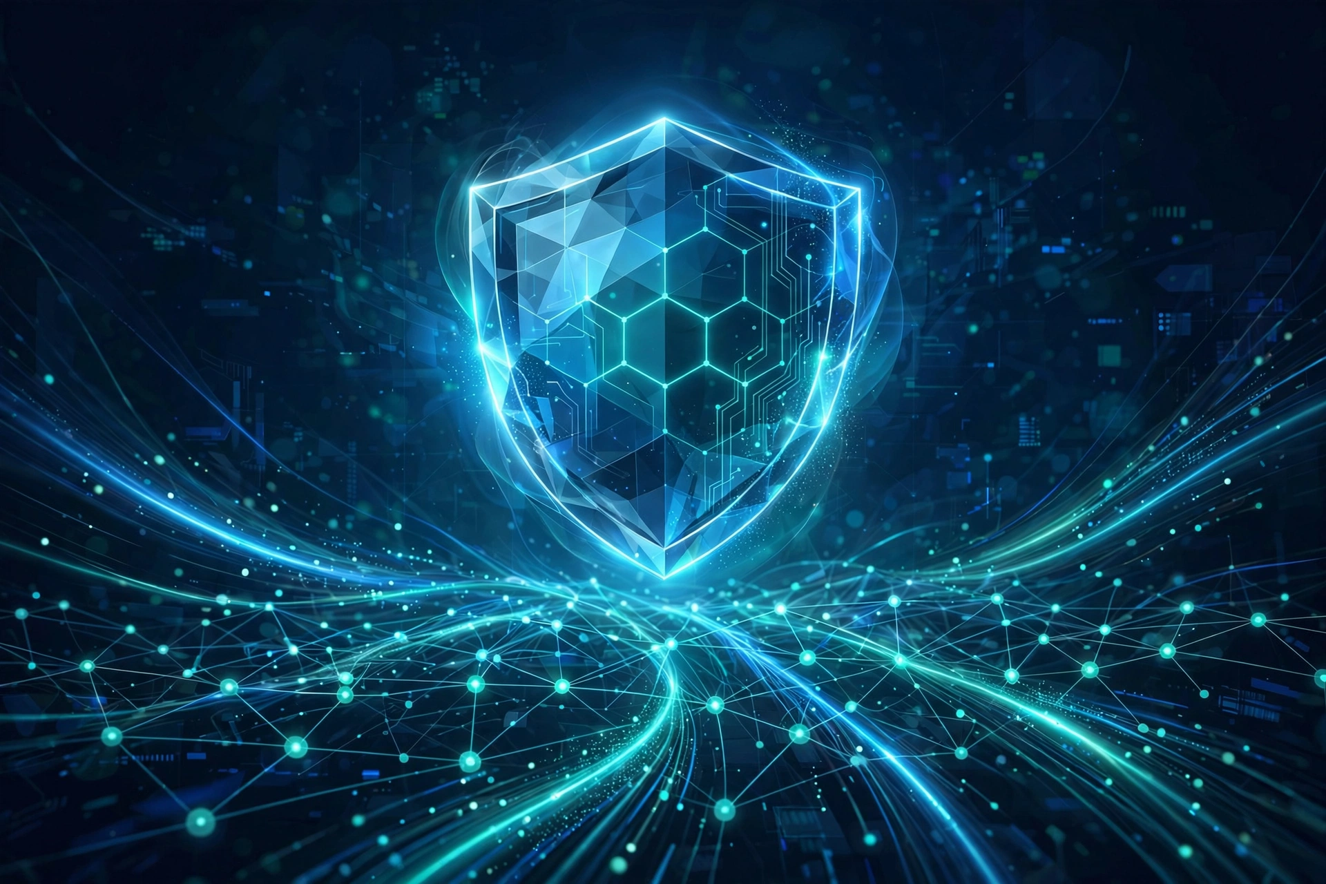 Digital shield protecting a network